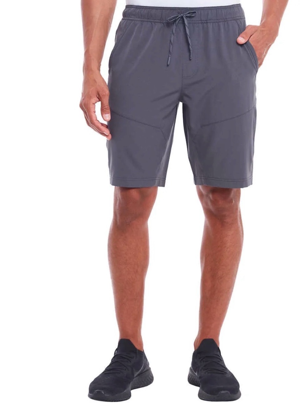 Gerry men’s drawstring gray pull on trail short XL